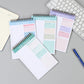 4Pcs Undated Daily Planner Notepad To-Do List Notepad