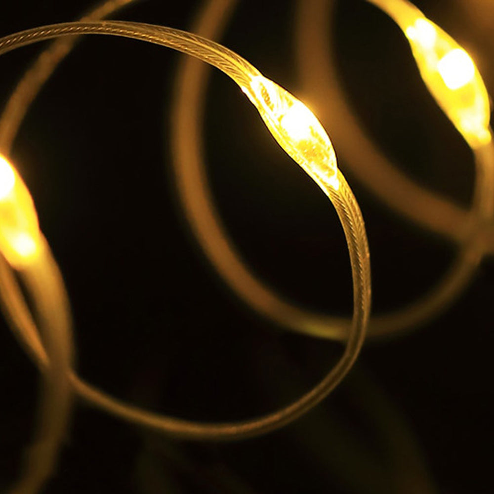 Portable 2-in-1 Rechargeable Outdoor Camping String Light