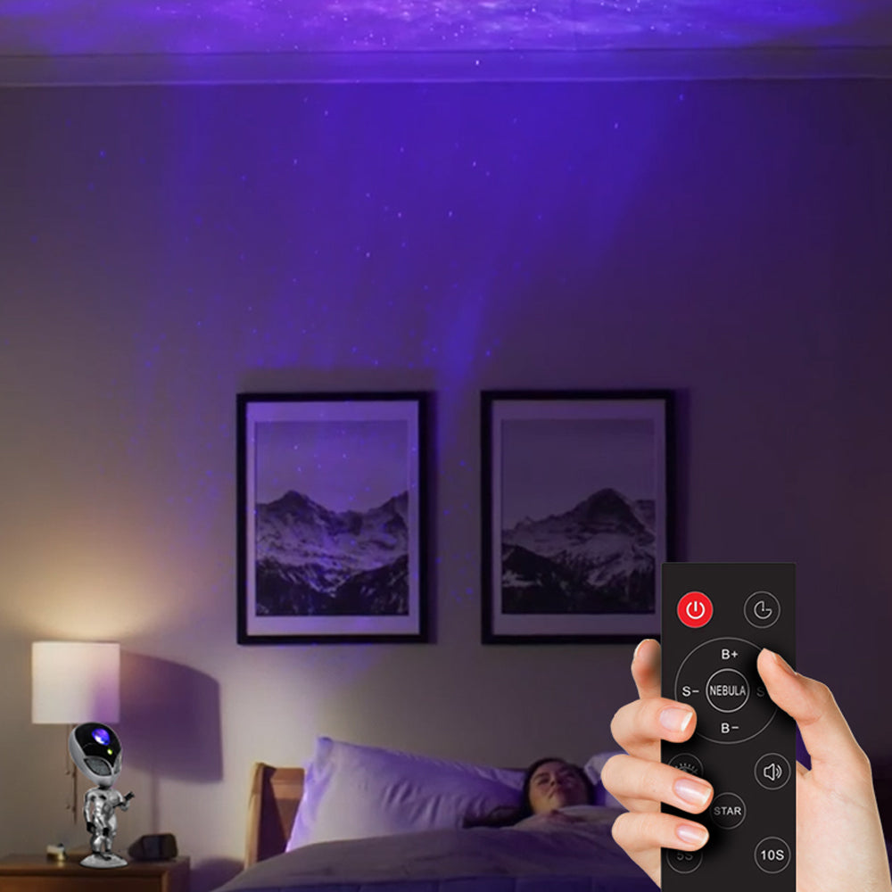 Alien Galaxy Starry Projector Night Light