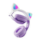 STN-28PRO Wireless Bluetooth 5.3 LED Illuminated Cat Ear 3D Stereo Headset