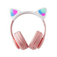 STN-28PRO Wireless Bluetooth 5.3 LED Illuminated Cat Ear 3D Stereo Headset