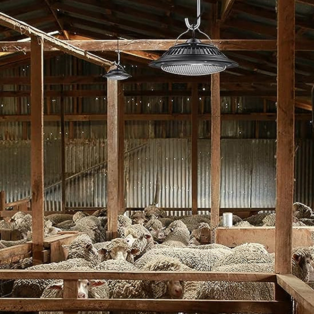 Motion Sensor Solar Pendant Lights for Home Barn Garage