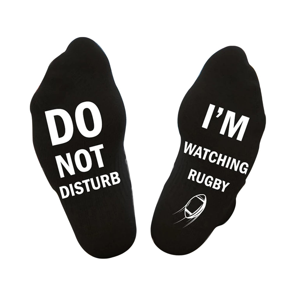 Pair of Rugby Socks Unisex Socks Mid-tube Socks