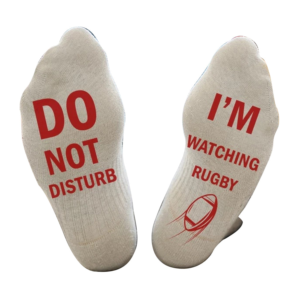 Pair of Rugby Socks Unisex Socks Mid-tube Socks