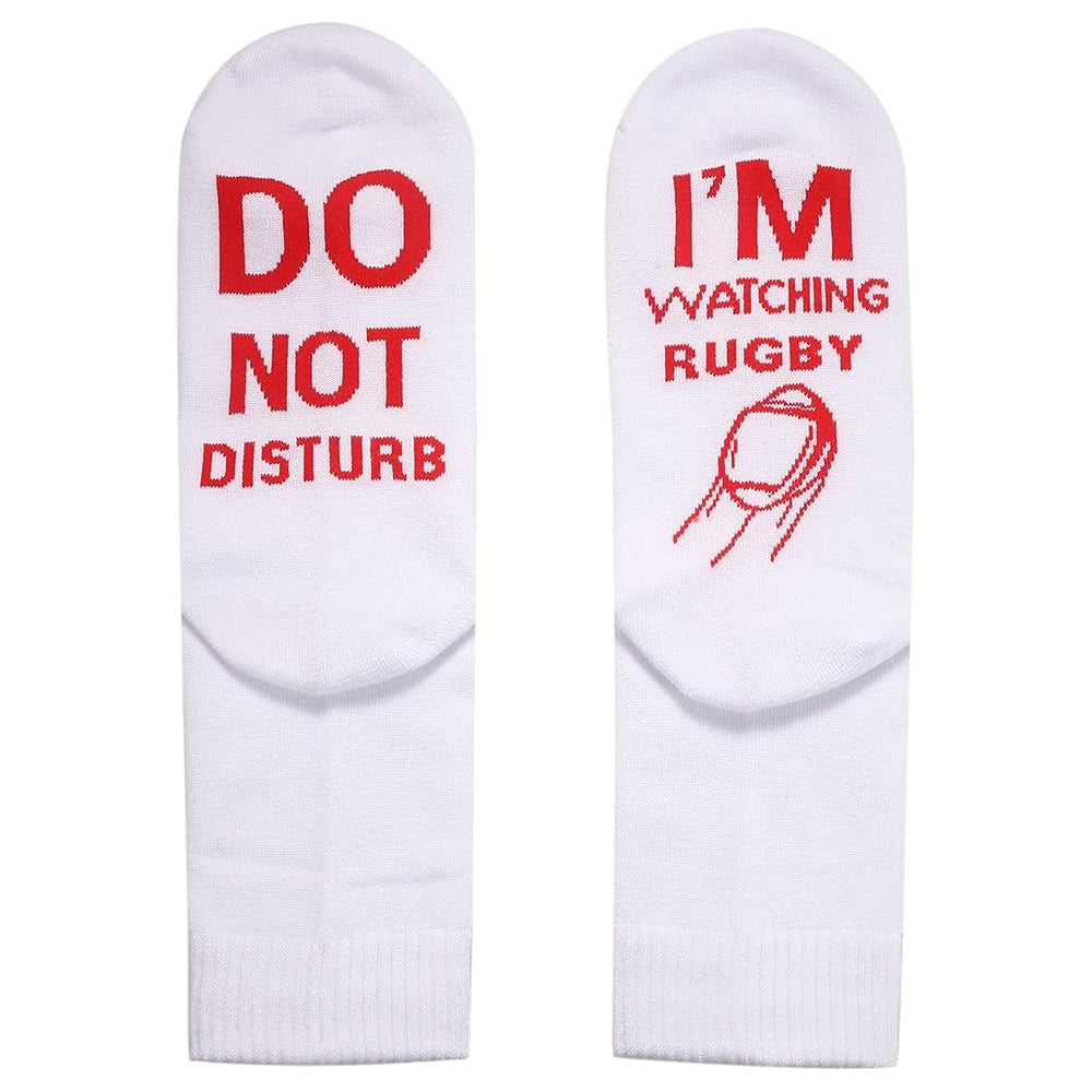 Pair of Rugby Socks Unisex Socks Mid-tube Socks