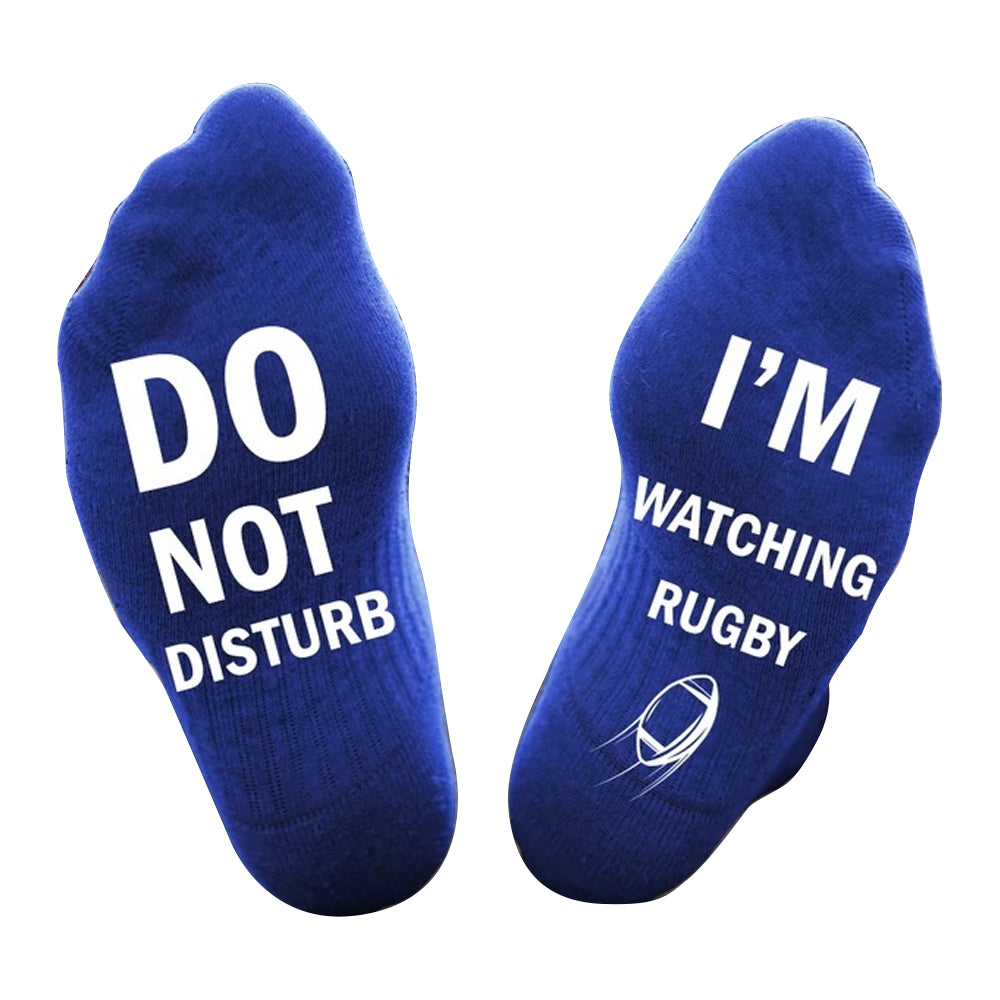 Pair of Rugby Socks Unisex Socks Mid-tube Socks