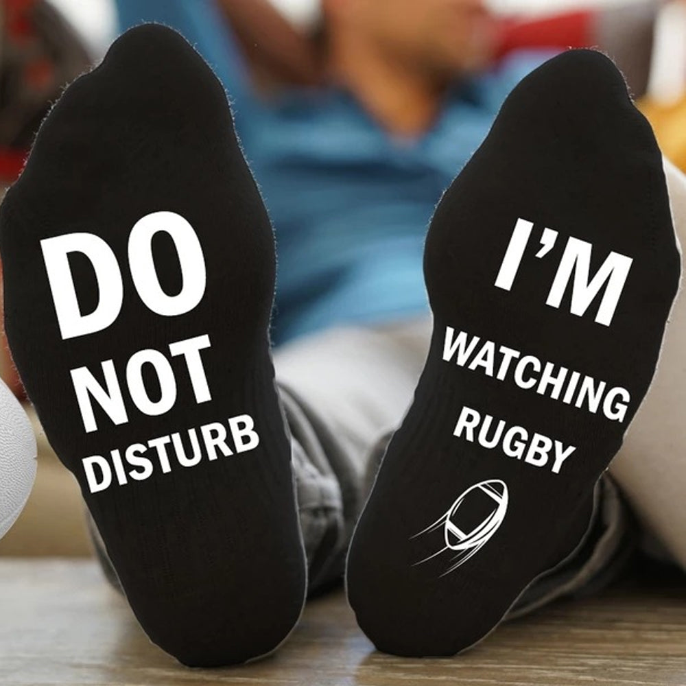 Pair of Rugby Socks Unisex Socks Mid-tube Socks