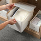 2Pcs DIY Telescopic Track Drawer Organizers for Kitchen Cabinet