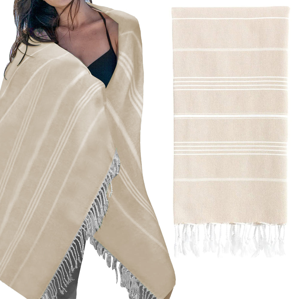 Cotton Turkish Beach Towels Quick Dry Towel for Bathing Swimming Travel