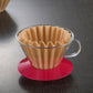 50 Sheets Disposable Basket Coffee Filters Paper for Drip Coffee Maker