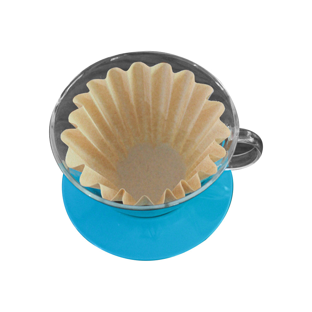 50 Sheets Disposable Basket Coffee Filters Paper for Drip Coffee Maker