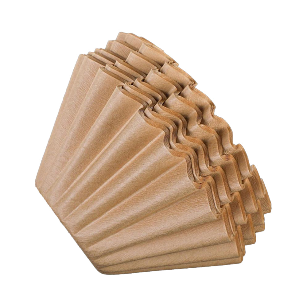 50 Sheets Disposable Basket Coffee Filters Paper for Drip Coffee Maker