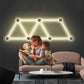 Smart RGB Music Wall Lights Bar Works with Alexa and Google Assistant for Gaming Room Decor