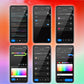 Smart RGB Music Wall Lights Bar Works with Alexa and Google Assistant for Gaming Room Decor