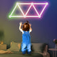 Smart RGB Music Wall Lights Bar Works with Alexa and Google Assistant for Gaming Room Decor