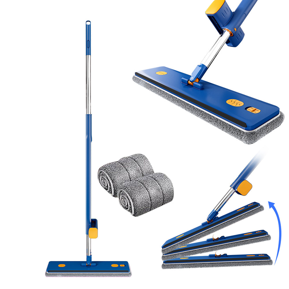 Self-wringing Microfiber Floor Cleaning Mop Set
