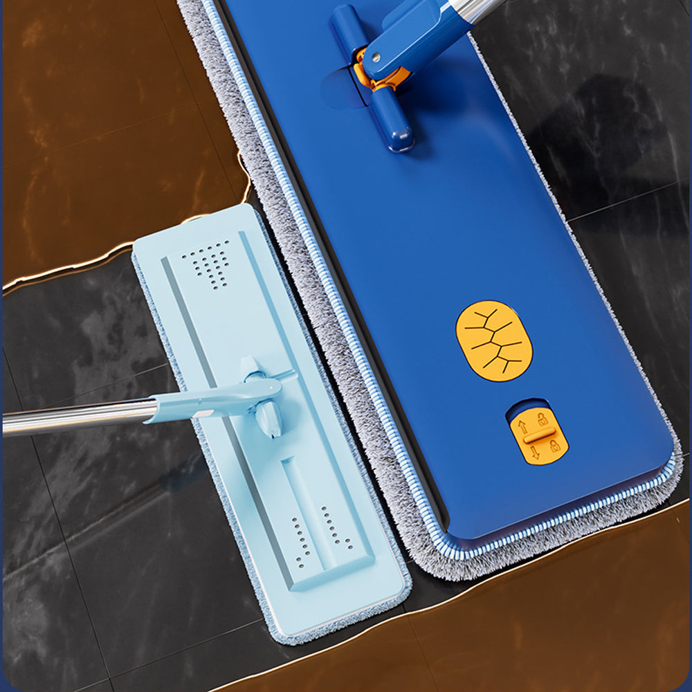 Self-wringing Microfiber Floor Cleaning Mop with Collapsible Bucket