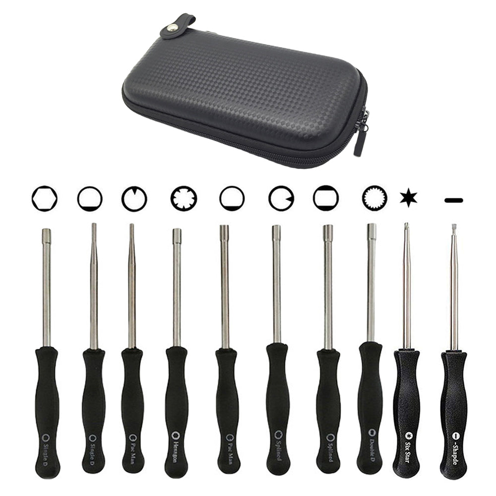 10x Handle Carburetor Adjustment Tool Kit Adjusting Carb Screwdriver Set