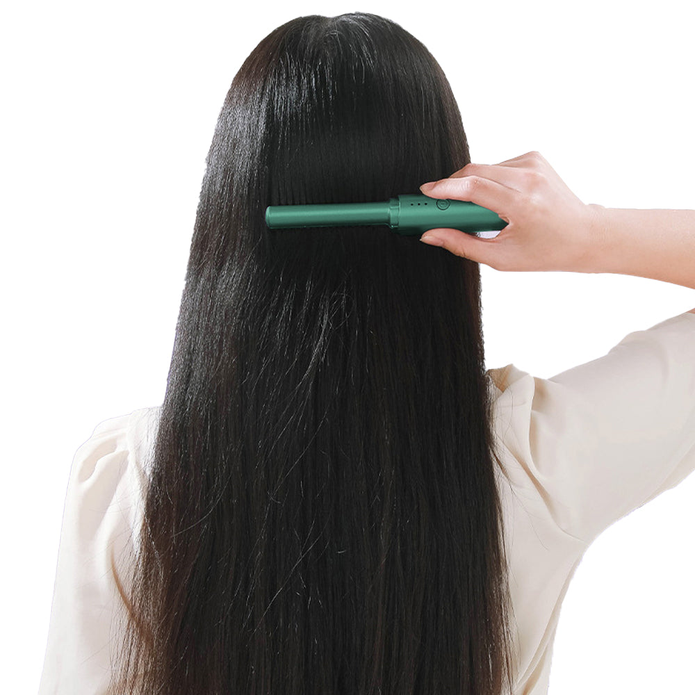 Portable Hair Straightener Comb Rechargeable Mini Hair Straightener