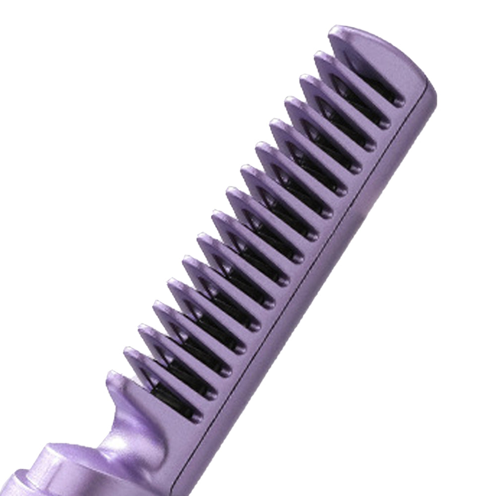 Portable Hair Straightener Comb Rechargeable Mini Hair Straightener