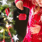Christmas Gas Can Ornament Red Gasoline Barrels Decoration Xmas Tree Hanging Decor