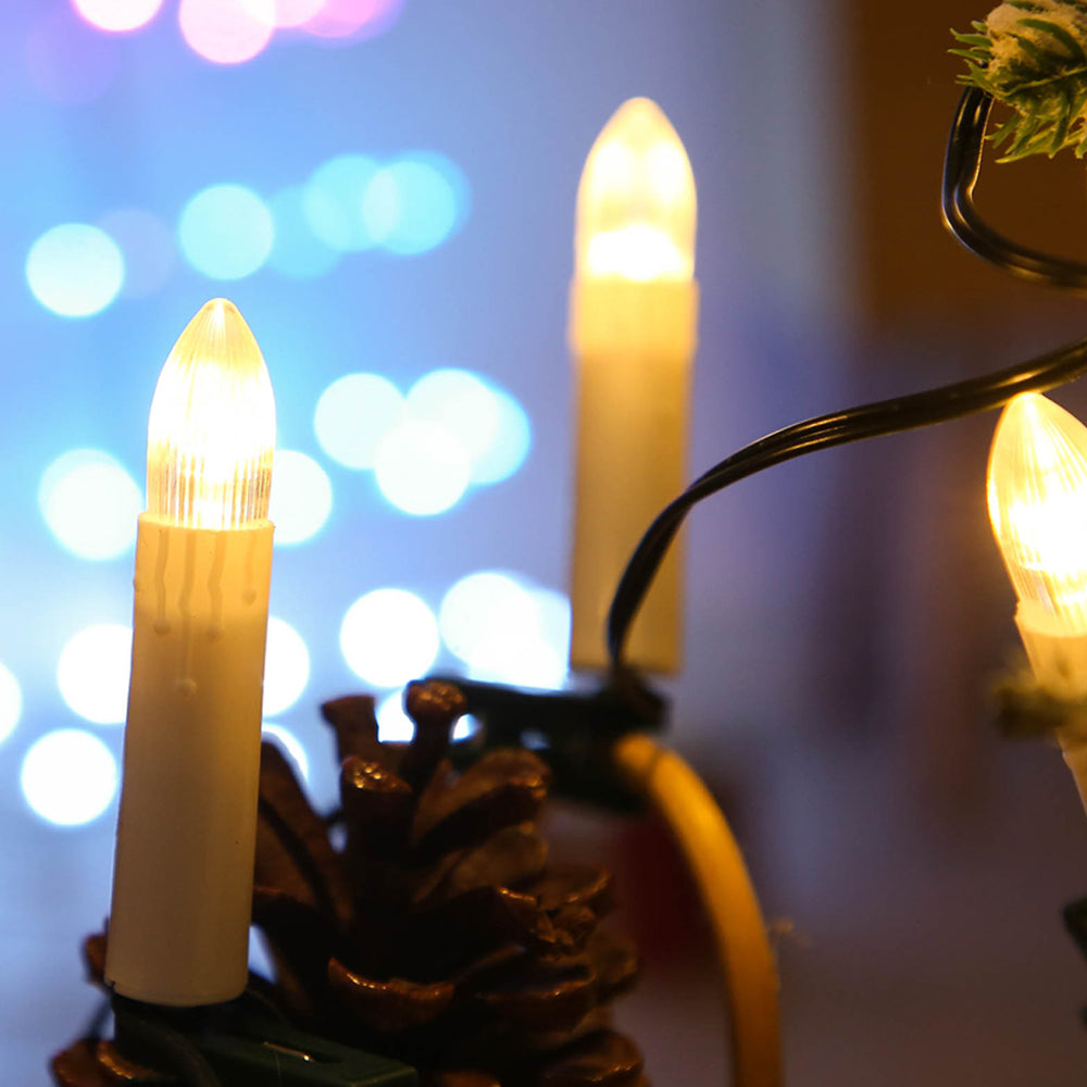 20LED Warm String Lights Indoor LED String Lights Clip On Christmas Tree