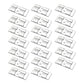 20Pcs Hooks for Outdoor String Lights Clips Adhesive Strips for Hanging Christmas Light