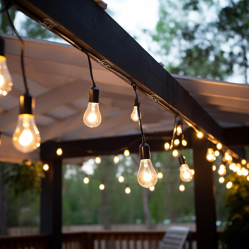 20Pcs Hooks for Outdoor String Lights Clips Adhesive Strips for Hanging Christmas Light