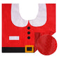 Christmas Toilet Seat Cover Set Decorations Xmas Bathroom Decor Home Indoor Decor
