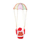 Electric Santa Claus with Parachute Christmas Tree Hanging Ornaments-Somersault Santa Claus