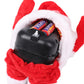 Electric Santa Claus with Parachute Christmas Tree Hanging Ornaments-Four-circle Santa Claus