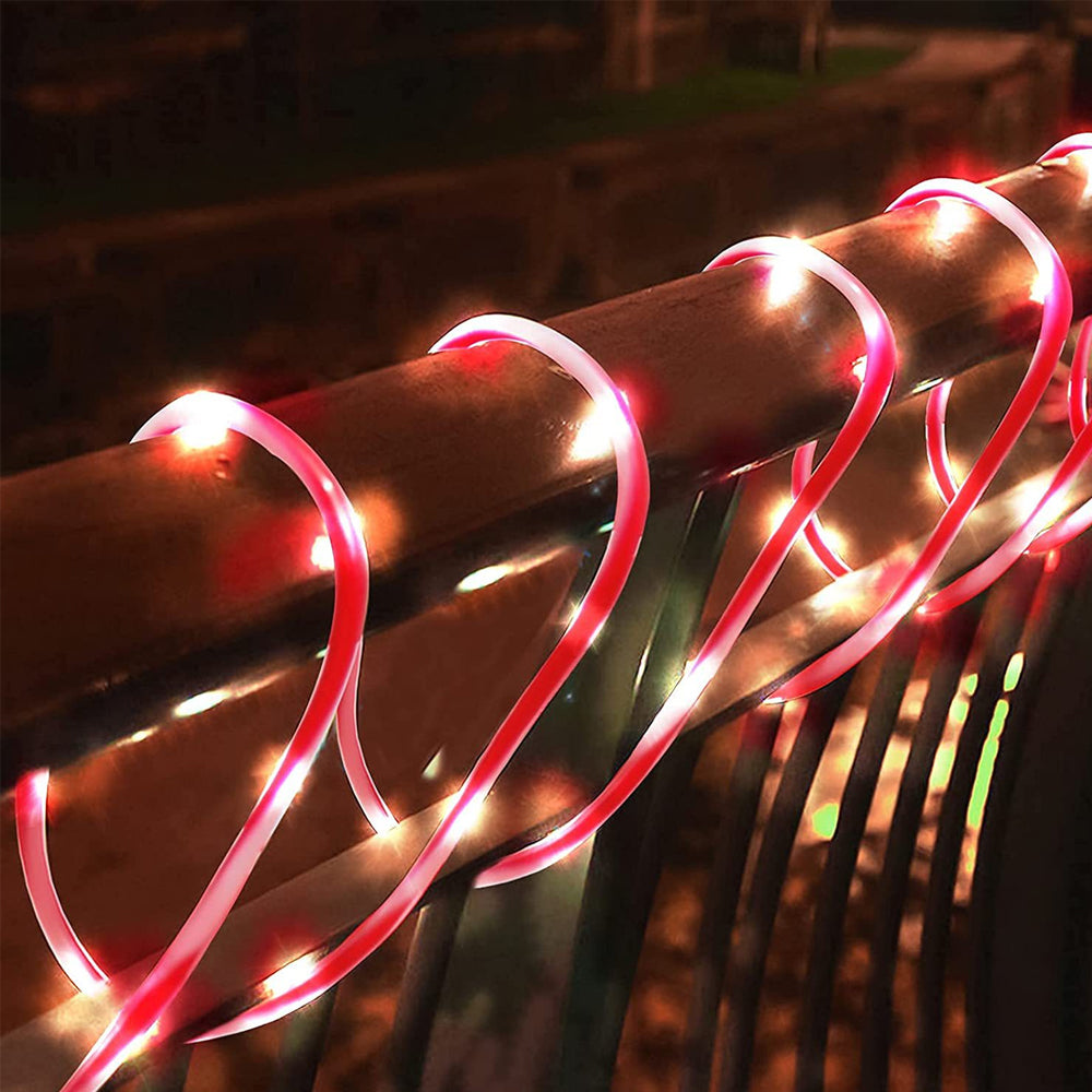 22M 200LED Candy Cane Rope Light without Controller