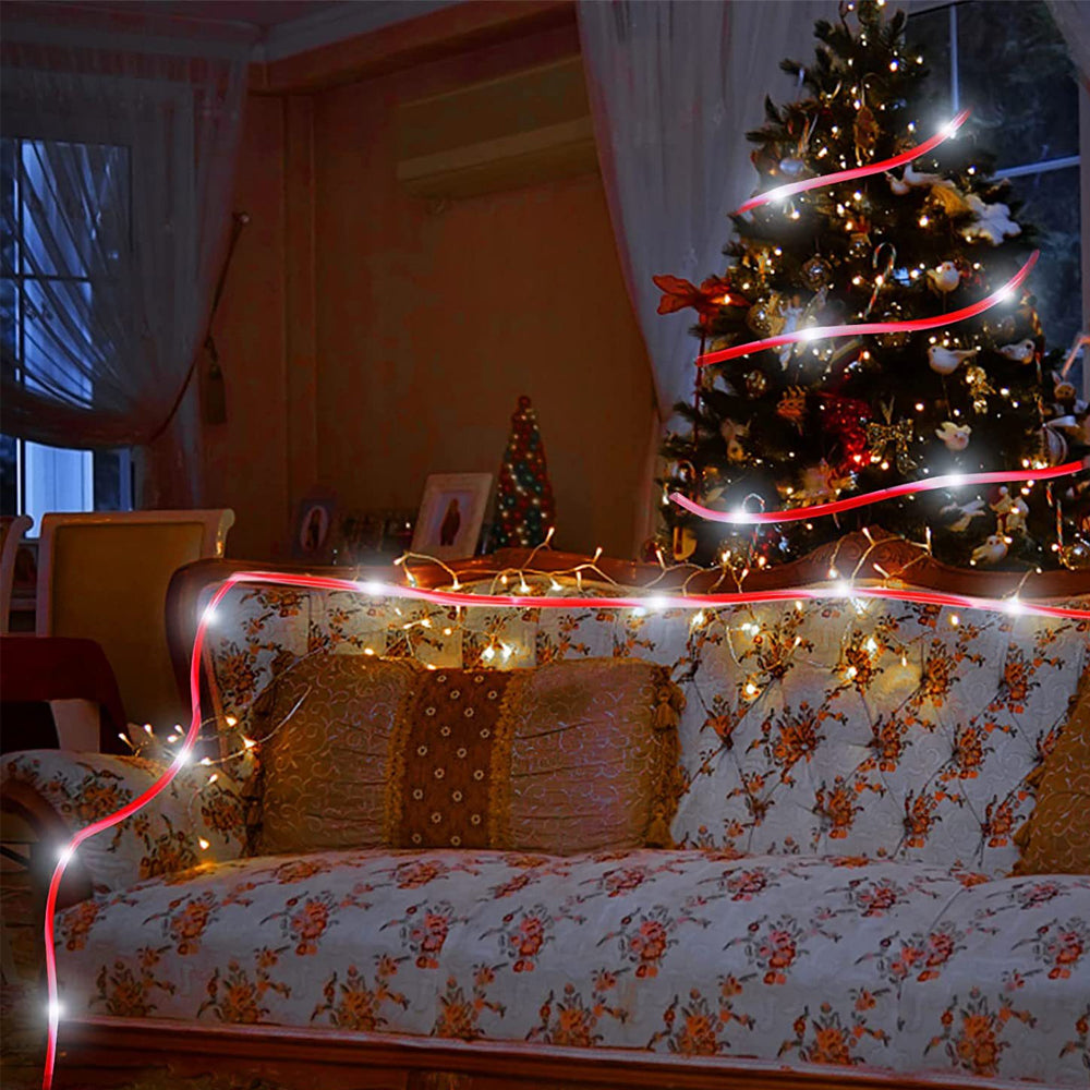 22M 200LED Candy Cane Rope Light without Controller