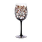 Four Seasons Tree Hand-painting Wine Glasses Goblet Champagne Cup