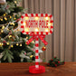 Christmas LED Road Sign Table Light-Rectangular