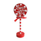 Christmas LED Road Sign Table Light-Circular