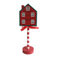 Christmas LED Road Sign Table Light-House