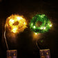 2Pcs 20 LED Lights Hanging Christmas Garland Decorative String Lights for Christmas Tree