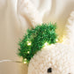 2Pcs 20 LED Lights Hanging Christmas Garland Decorative String Lights for Christmas Tree