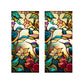 2 Sheets Static Cling Privacy Window Sticker-2 Birds