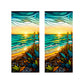 2 Sheets Static Cling Privacy Window Sticker-Sun Rise