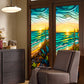 2 Sheets Static Cling Privacy Window Sticker-Sun Rise