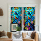 2 Sheets Static Cling Privacy Window Sticker-3 Birds