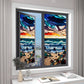 2 Sheets Static Cling Privacy Window Sticker-Sea