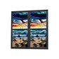 2 Sheets Static Cling Privacy Window Sticker-Sea