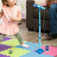 Kids Karaoke Machine with 1 Microphone Adjustable Stand Music Play Toy