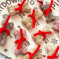 Christmas Dog Bone Shaped Advent Calendar 25 Days Xmas Countdown Calendar Hanging Pendant