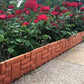 6Pcs Plastic Garden Landscape Edging Borders 1.5M Flower Bed Borders Garden Lawn Fence