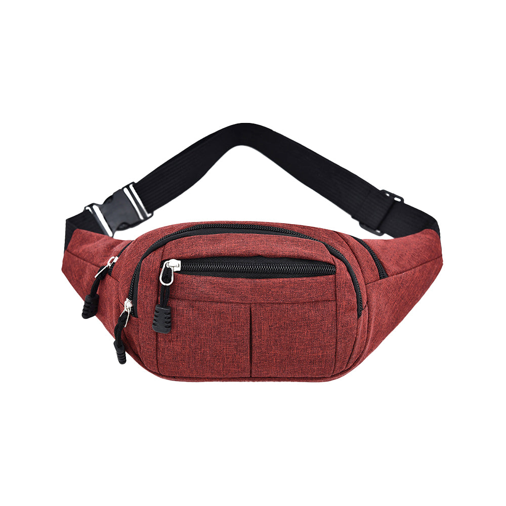 Unisex Sling Bag Chest Pack Fanny Pack Sports Waist Bag Wallet