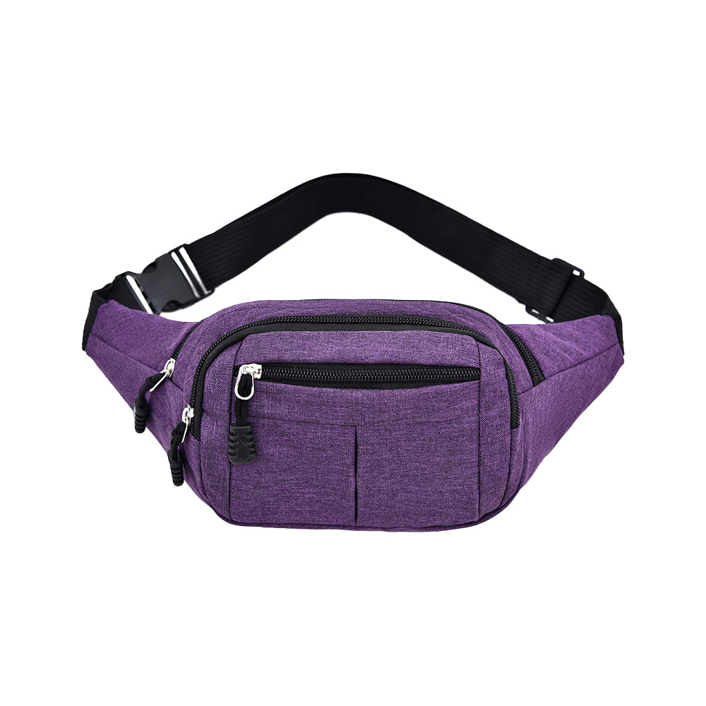 Unisex Sling Bag Chest Pack Fanny Pack Sports Waist Bag Wallet